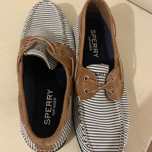 Men’s Sperry Striped Boat Shoes